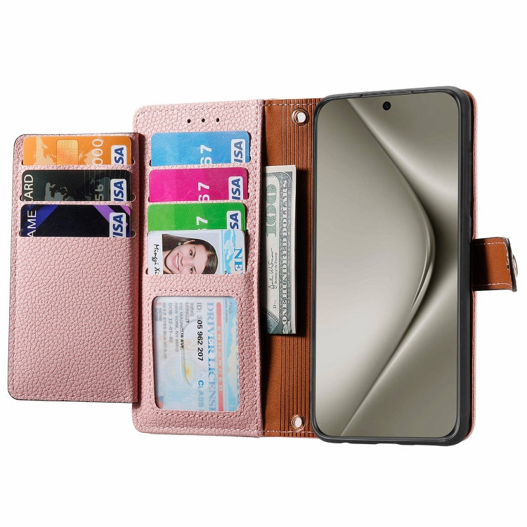 For Huawei Pura 70 Pro Love Zipper Lanyard Leather Phone Case