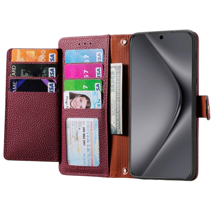 For Huawei Pura 70 Ultra Love Zipper Lanyard Leather Phone Case