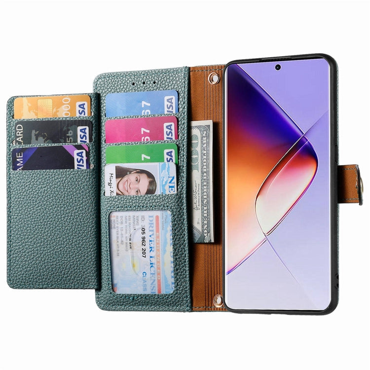 For Infinix Note 40 Pro 4G Love Zipper Lanyard Leather Phone Case