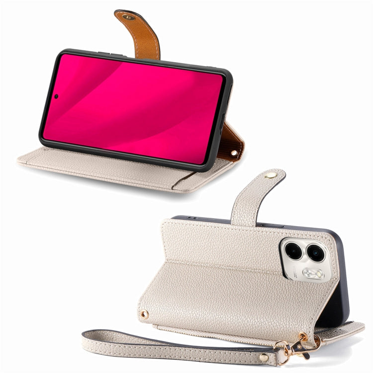 For Infinix Smart 9 Love Zipper Lanyard Leather Phone Case