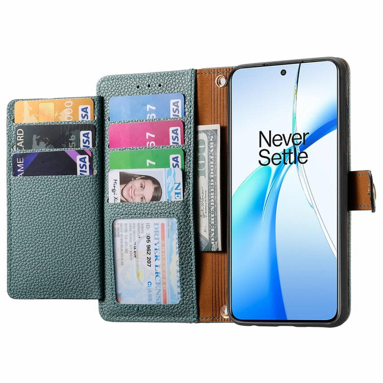 For OnePlus Nord  CE4 Love Zipper Lanyard Leather Phone Case
