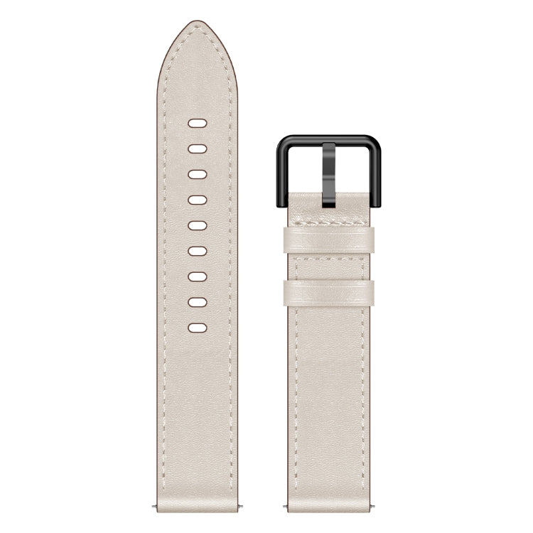 For Samsung Galaxy Watch Active 20mm SX Connector Metal Button Switch Leather Watch Band