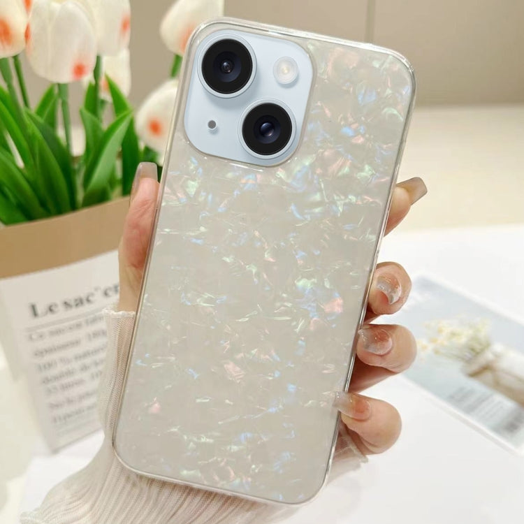 For iPhone 15 Plus Shell Pattern TPU Protective Phone Case