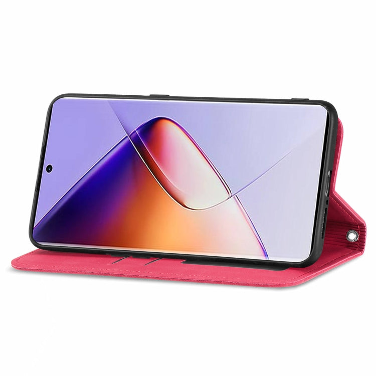 For Infinix Note 40 Pro  4G Retro Skin Feel Magnetic Flip Leather Phone Case