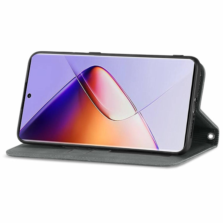 For Infinix Note 40 Pro  4G Retro Skin Feel Magnetic Flip Leather Phone Case