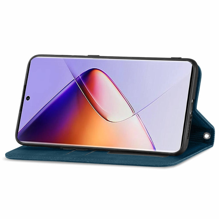 For Infinix Note 40 Pro  4G Retro Skin Feel Magnetic Flip Leather Phone Case
