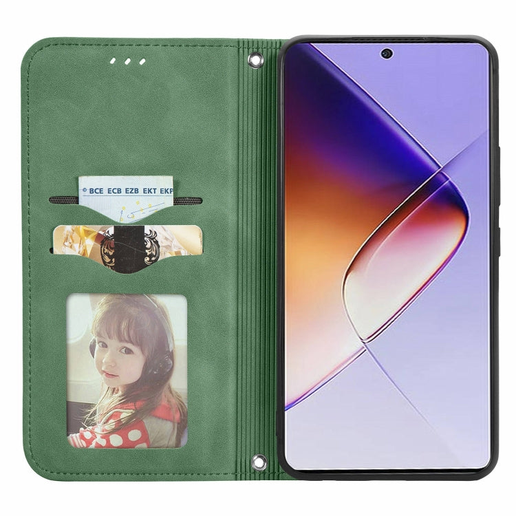 For Infinix Note 40 Retro Skin Feel Magnetic Flip Leather Phone Case