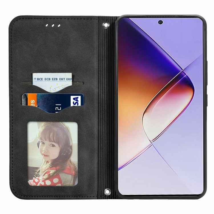 For Infinix Note 40 Retro Skin Feel Magnetic Flip Leather Phone Case
