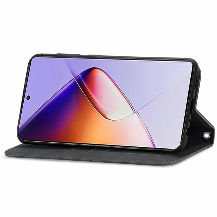 For Infinix Note 40 Retro Skin Feel Magnetic Flip Leather Phone Case