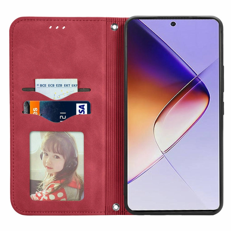 For Infinix Note 40 Retro Skin Feel Magnetic Flip Leather Phone Case