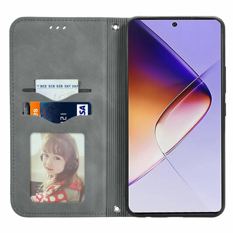 For Infinix Note 40 Retro Skin Feel Magnetic Flip Leather Phone Case