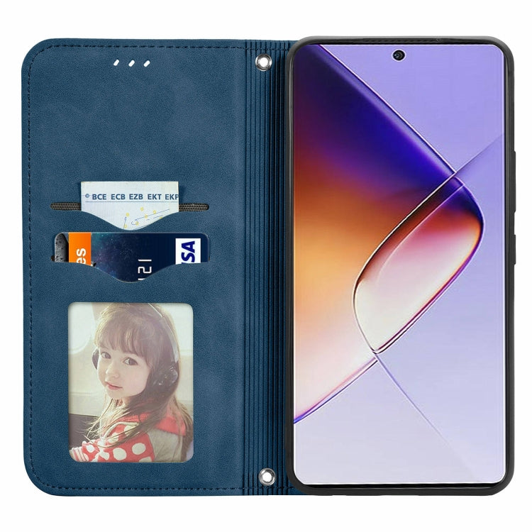 For Infinix Note 40 Retro Skin Feel Magnetic Flip Leather Phone Case
