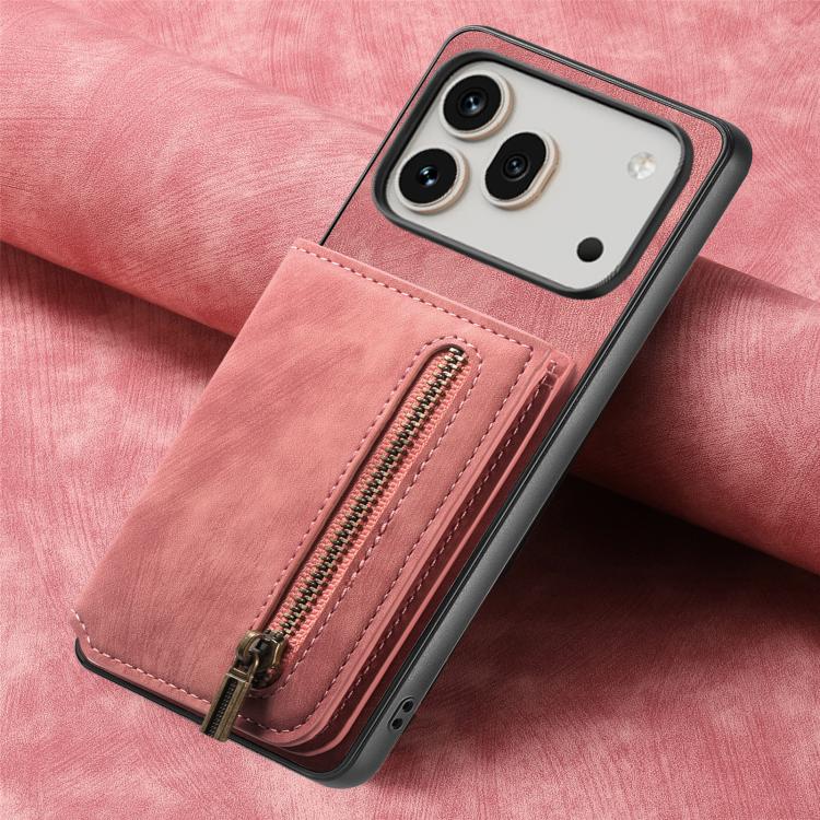 For Honor 600 Pro Global Retro Leather Zipper Wallet Back Phone Case