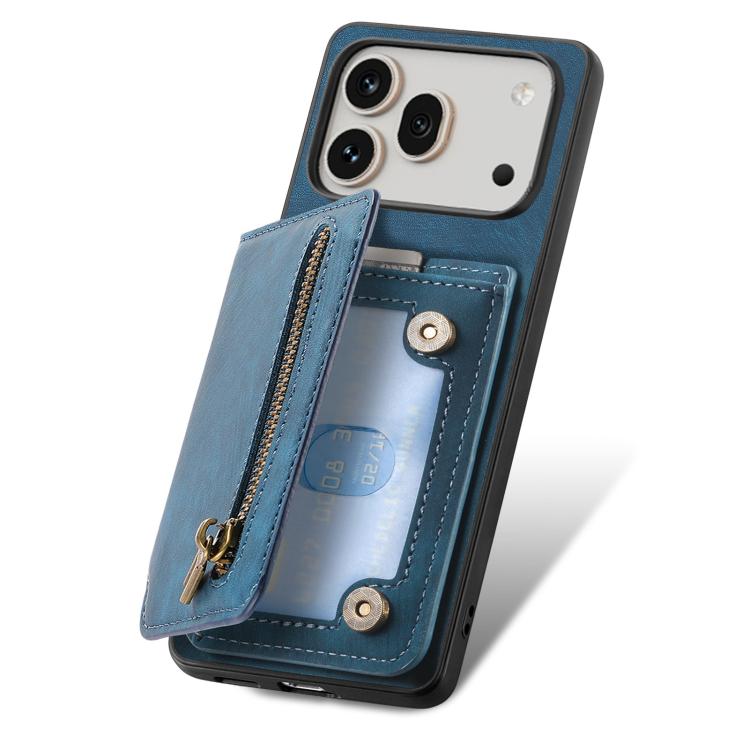 For Honor 600 Pro Global Retro Leather Zipper Wallet Back Phone Case