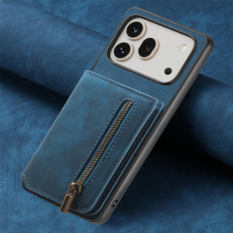 For Honor 600 Pro Global Retro Leather Zipper Wallet Back Phone Case