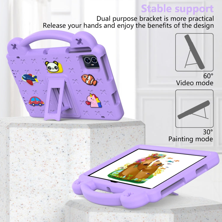 For Blackview Tab 80 10.1 2023 Handle Kickstand Children EVA Shockproof Tablet Case