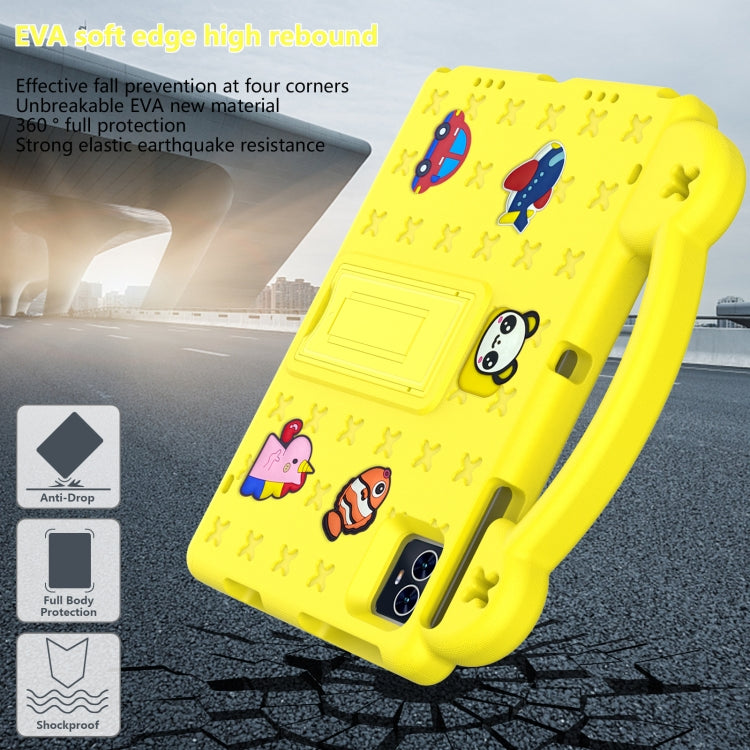 For Blackview Tab 80 10.1 2023 Handle Kickstand Children EVA Shockproof Tablet Case