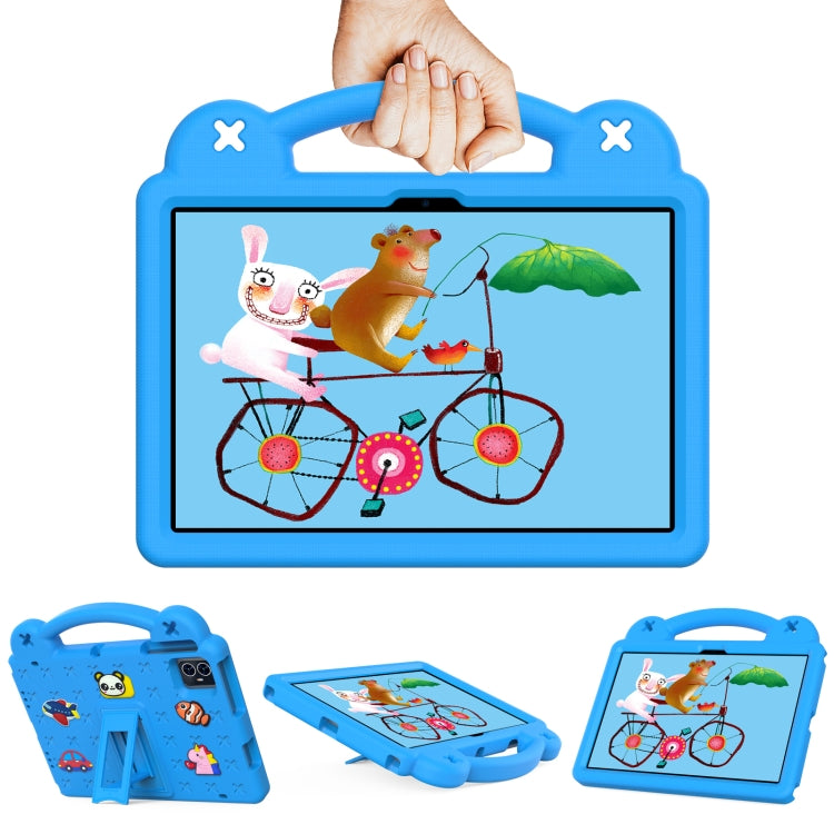 For Walmart ONN 10.1 Gen4 2024 Handle Kickstand Children EVA Shockproof Tablet Case