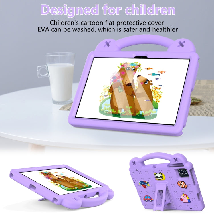 For Walmart ONN 10.1 Gen4 2024 Handle Kickstand Children EVA Shockproof Tablet Case