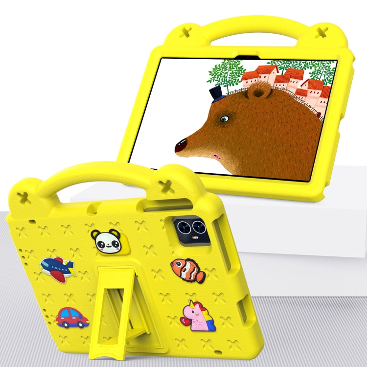 For Walmart ONN 10.1 Gen4 2024 Handle Kickstand Children EVA Shockproof Tablet Case
