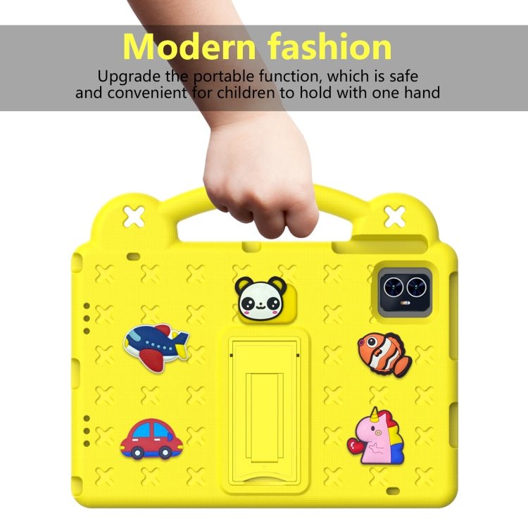 For Walmart ONN 10.1 Gen4 2024 Handle Kickstand Children EVA Shockproof Tablet Case