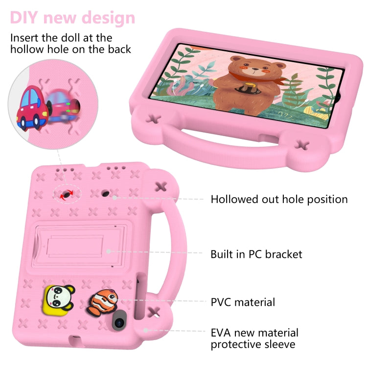 For Walmart Onn 7.0 Gen4 2024 Handle Kickstand Children EVA Shockproof Tablet Case