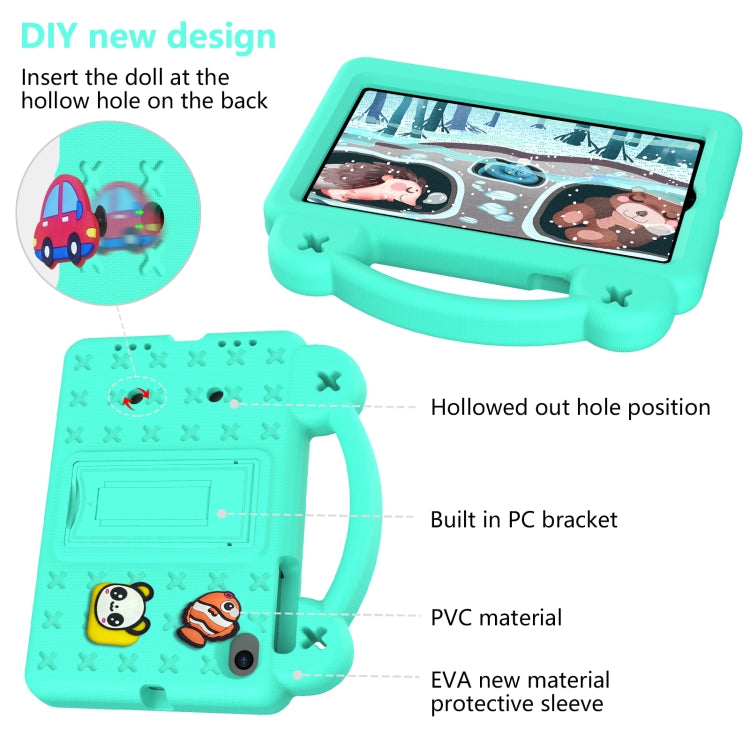 For Walmart Onn 7.0 Gen4 2024 Handle Kickstand Children EVA Shockproof Tablet Case