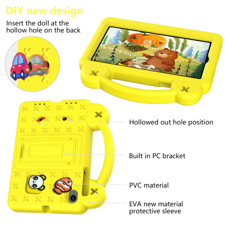 For Walmart Onn 7.0 Gen4 2024 Handle Kickstand Children EVA Shockproof Tablet Case