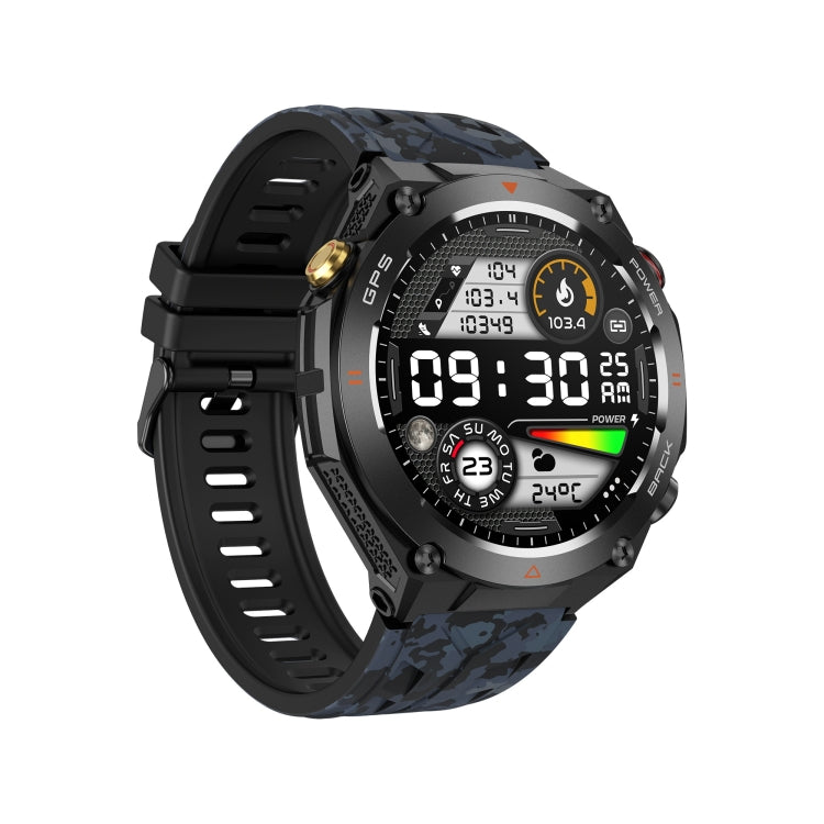 KC82 1.45 inch Color Screen Smart Watch, Support Bluetooth Call / Health Monitoring