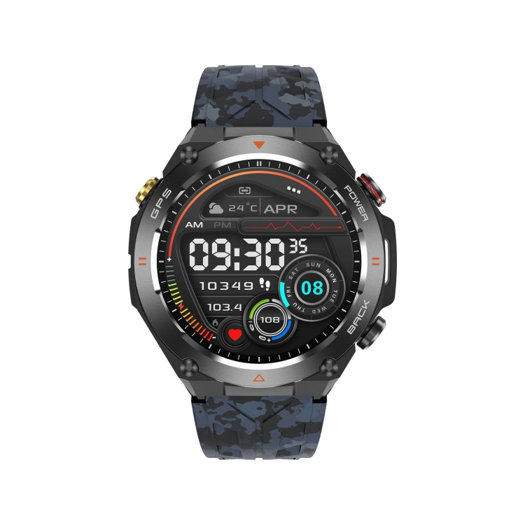 KC82 1.45 inch Color Screen Smart Watch, Support Bluetooth Call / Health Monitoring