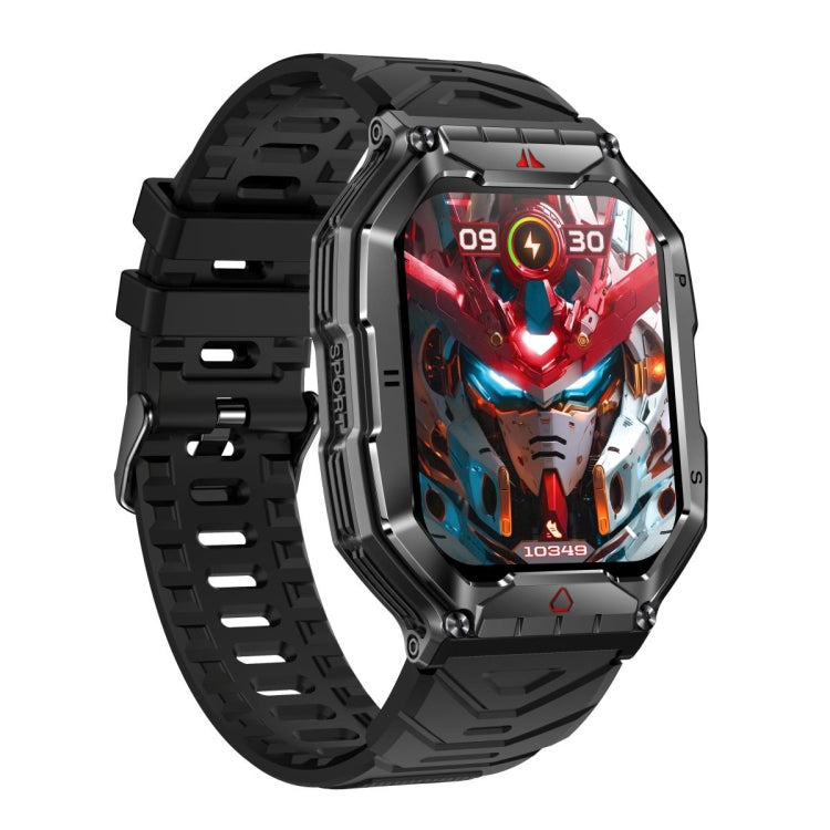 KR82 2.1 inch Color Screen Smart Watch, Support Bluetooth Call / Health Monitoring