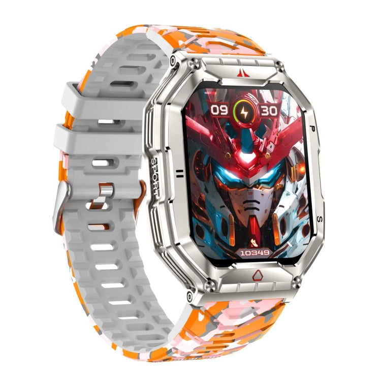 KR82 2.1 inch Color Screen Smart Watch, Support Bluetooth Call / Health Monitoring