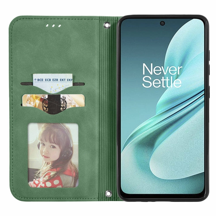 For OnePlus Nord N30 SE Retro Skin Feel Magnetic Flip Leather Phone Case