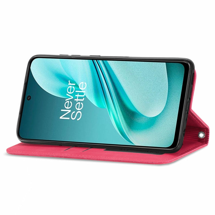 For OnePlus Nord N30 SE Retro Skin Feel Magnetic Flip Leather Phone Case