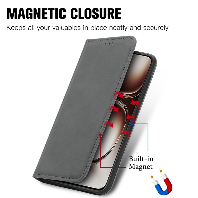 For OnePlus  Nord 4 Retro Skin Feel Magnetic Flip Leather Phone Case