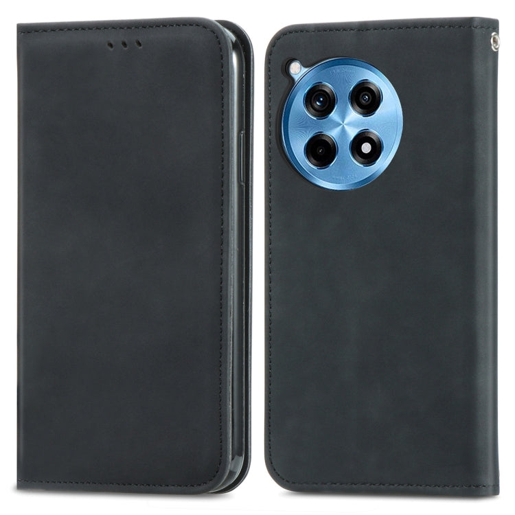 For OnePlus Ace 3 Pro Retro Skin Feel Magnetic Flip Leather Phone Case
