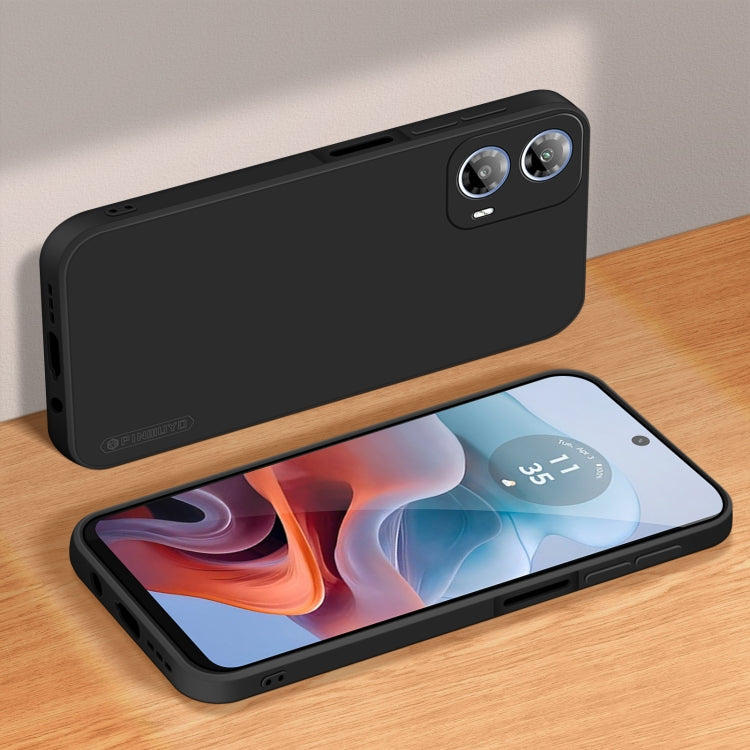 For Motorola Moto G34 5G PINWUYO Sense Series Liquid Silicone TPU Phone Case