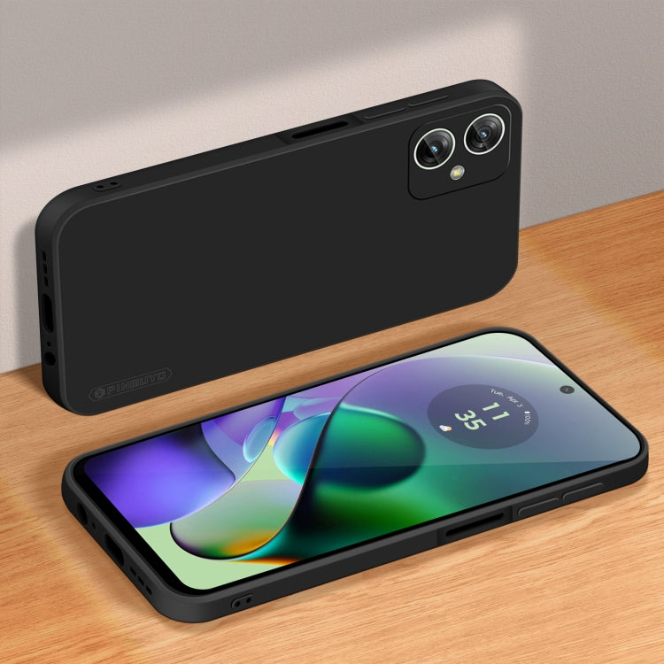 For Motorola Moto G54 5G PINWUYO Sense Series Liquid Silicone TPU Phone Case