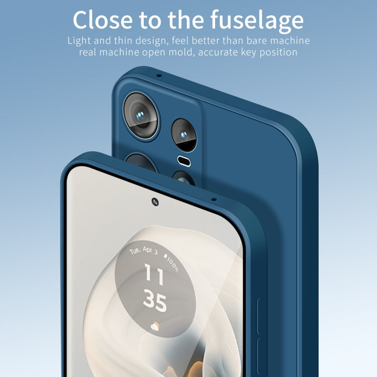 For Motorola Edge 50 Pro PINWUYO Sense Series Liquid Silicone TPU Phone Case
