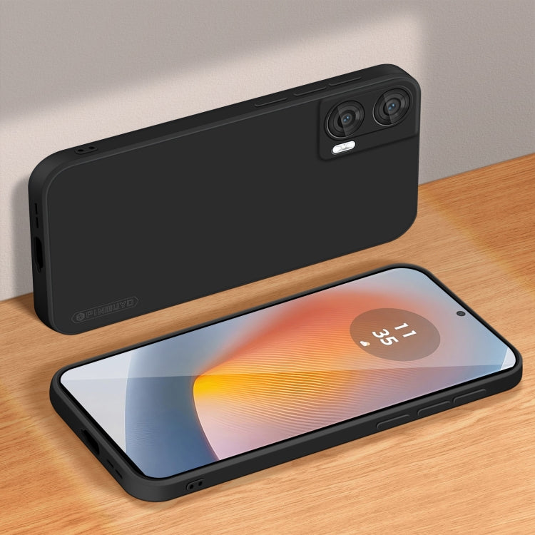 For Motorola Moto G85 PINWUYO Sense Series Liquid Silicone TPU Phone Case