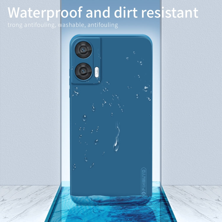 For Motorola Moto G85 PINWUYO Sense Series Liquid Silicone TPU Phone Case