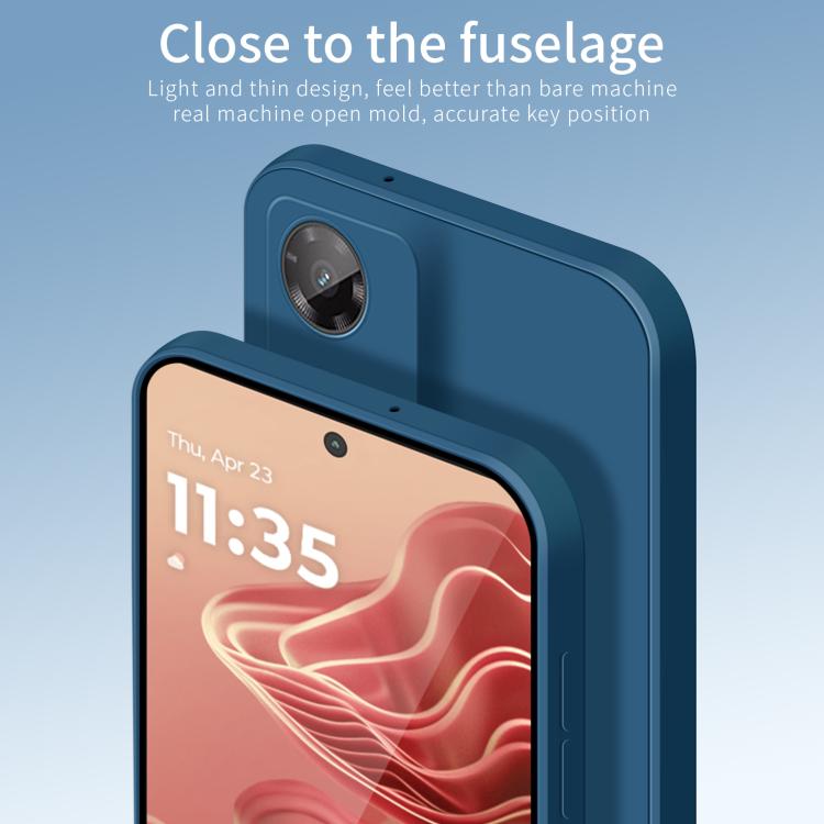 For Motorola Moto G35 PINWUYO Sense Series Liquid Silicone TPU Phone Case