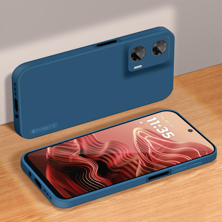 For Motorola Moto G35 PINWUYO Sense Series Liquid Silicone TPU Phone Case