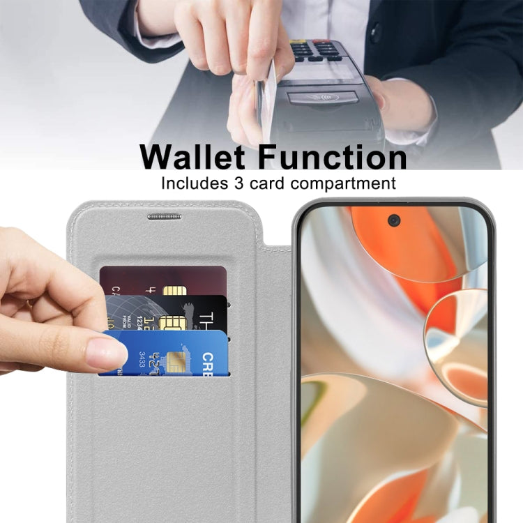 For Google Pixel 9 Pro XL Shield MagSafe RFID Anti-theft Leather Phone Case