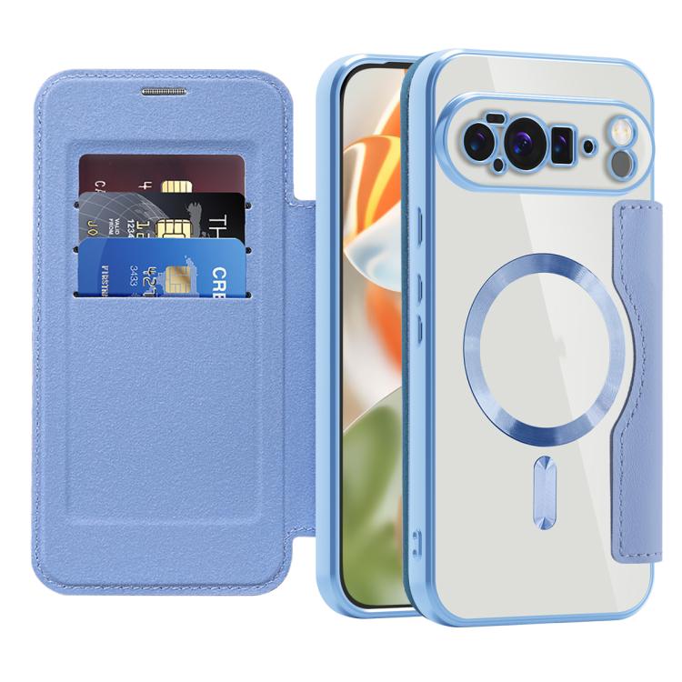 For Google Pixel 10 Pro XL Shield MagSafe RFID Anti-theft Leather Phone Case