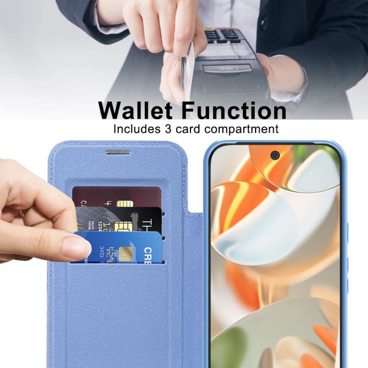 For Google Pixel 10 Pro XL Shield MagSafe RFID Anti-theft Leather Phone Case
