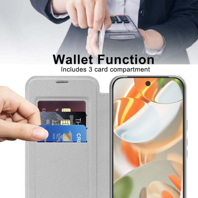 For Google Pixel 10 Pro XL Shield MagSafe RFID Anti-theft Leather Phone Case