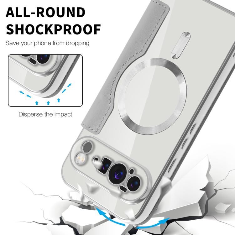 For Google Pixel 10 Pro XL Shield MagSafe RFID Anti-theft Leather Phone Case