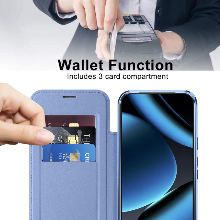 For Google Pixel 11 Pro Shield MagSafe RFID Anti-theft Leather Phone Case