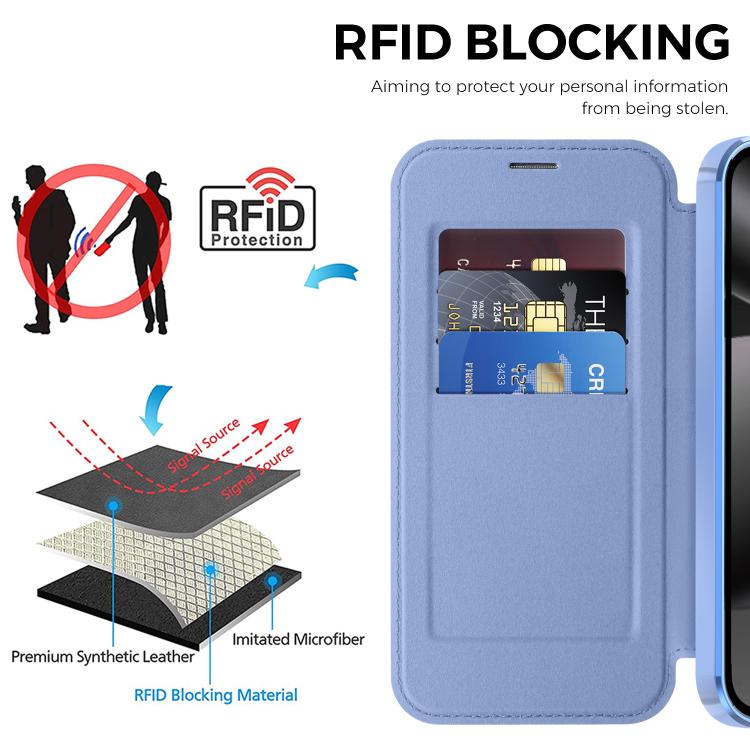For Google Pixel 10a Shield MagSafe RFID Anti-theft Leather Phone Case